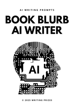 Book blurb generator — AI writing prompts to create compelling book blurbs with Writing Prizes